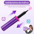 thumbnail image 2 of 4 Pack Balloon Pump Bulk, Manual Air Pump for Balloons,Ballon Inflator Pumping,Quick Easy Hand Pumps for Foil Latex Balloons,for Swimming Pool Floats, Inflatable Toys,Yoga Balls, Party Decorations, 2 of 7
