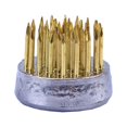 thumbnail image 1 of Round Ikebana Kenzan Flower Arranging Spiky Fixed Tools Floral Arrangement Pin Hodler, 1 of 7