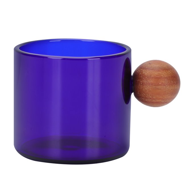 Weiweiguan 1Pc Water Mugs Glass Drinking Cup Coffee Juice Storage Container for Party