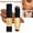 Natural Tan, variant on Aliver 2 in 1 Colour Changing Concealer Stick with Cosmetic Brushes, Long Lasting Makeup Full Concealer Stick - Ivory White#1
