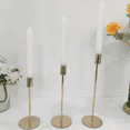 thumbnail image 5 of ACDANC 3 Pcs Candle Holder Iron Candle Holder Candlelight Display Stand Decor Candlestick Handy Candles & Holders Home & Garden Black, 5 of 6