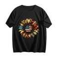 thumbnail image 6 of Busydd Womens Tops Independence Day T Shirts for Women Casual Short Sleeve Round Neck Summer Tops American Flag Print Patriotic Tshirts Stylish Comfortable Cotton Graphic Tees L, 6 of 7