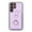 Purple, variant on for Samsung Galaxy S22 Ultra Case, Elegant Minimalist Wallet Case with Ring Kickstand and Shoulder Strap, Shockproof Stylish Protective Durable PU Leather Cover for Samsung Galaxy S22 Ultra, Rosegold