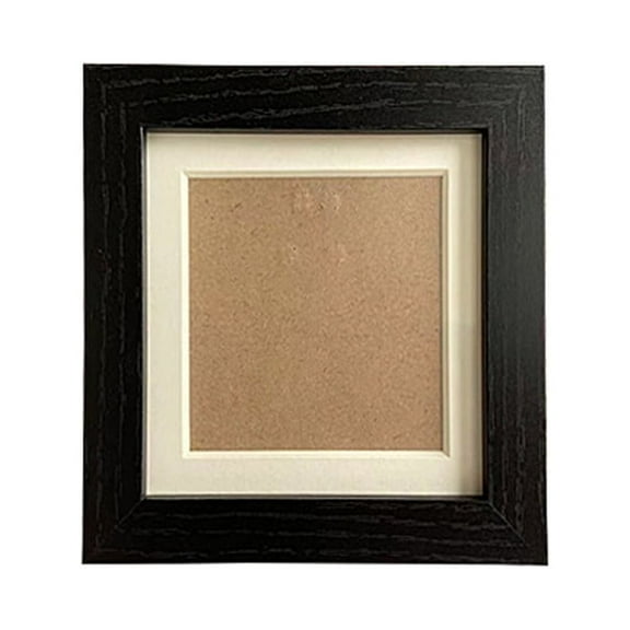 KYAIGUO 5X5inch square photo frame, suitable for displaying photos and other works (Black)
