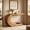 Brown, variant on Fnova 43" Modern C-Shaped Console Table, 2-Tier Farmhouse Entryway Table with Storage, Wood Behind Couch Sofa Table for Living Room Hallway, Dark Brown