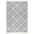 thumbnail image 2 of nuLOOM Deyton Diamond Area Rug, 4' x 6', Gray, 2 of 2