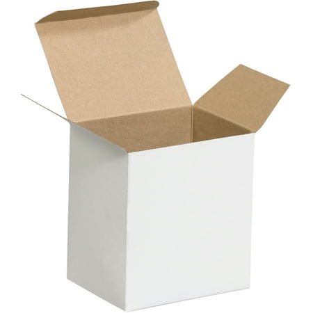 Box Partners Rev-Tuck Folding Ctns,4.5x3.5x5,White,250/CS - BXP RTS89W