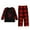 Kid, variant on jsaierl Matching Family Pajamas Sets Christmas PJ's with Deer Printed Tee and Plaid Bottom Loungewear