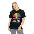 thumbnail image 2 of LGBT More Equality More Love Lesbian Gay Pride LGBT Pride Womens Plus Size Tops, 2 of 8