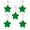 F, variant on Dvkptbk The Reflector 5Pcs Reflective Pendant Outdoor Reflective Pendant Star Shape Reflective Suitable for Backpack Riding Walking Running Travel Equipment