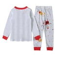 thumbnail image 3 of Conjunto de pijamas de Navidad para niños y niñas, ropa de dormir de Papá Noel para bebés, ropa de dormir de Navidad, regalo de Año Nuevo, ropa para el hogar, 3 of 4