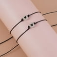 thumbnail image 4 of TIERPOP 2Pcs/Set Hand Bracelets with Luminous Bead Matching Friendship Bracelets Gift, 4 of 9