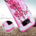 thumbnail image 4 of Samsung Galaxy S8 Plus Case Silicone Dual Layer Protective Shock Proof Case for Galaxy S8 Plus Phone Case Cover for Girl Women - Cherry Blossom, 4 of 4