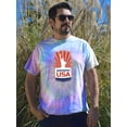 thumbnail image 2 of Independence Usa Emblem Tie Dye Spiral Men -Image by Shutterstock, Male x-Large, 2 of 4