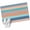 Orange, variant on 2x3 Washable Area Rugs,Bohemian Teal Geometric Stripes Non-Slip Soft Rug Indoor Carpet,Floor Rugs for Living Room Bedroom