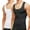 2 PACK Black White, variant on LALAMELON 2 PACK Compression Shirts for Men Gynecomastia Moobs Tummy Control Body Shapewear Base Layer Tank Tops