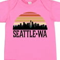 thumbnail image 4 of Inktastic Seattle Washington Skyline Sunset Boys or Girls Baby Bodysuit, 4 of 5