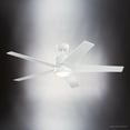 thumbnail image 4 of Luxury Modern Rustic Ceiling Fan, Matte White, UKC90001, 4 of 4