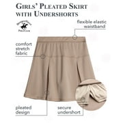 Beverly Hills Polo Club Girls School Uniform Skirt - 2 Pack Performance Scooter Skort for Girls, 4-16