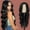 A-Black-21inch, variant on Phocas Natural Hair Wig no Bangs 21inch Long Black Wigs for Women Natural Body Wave Wig