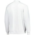 thumbnail image 3 of Men's Colosseum White Texas Tech Red Raiders Tortugas Logo Quarter-Zip Jacket, 3 of 3