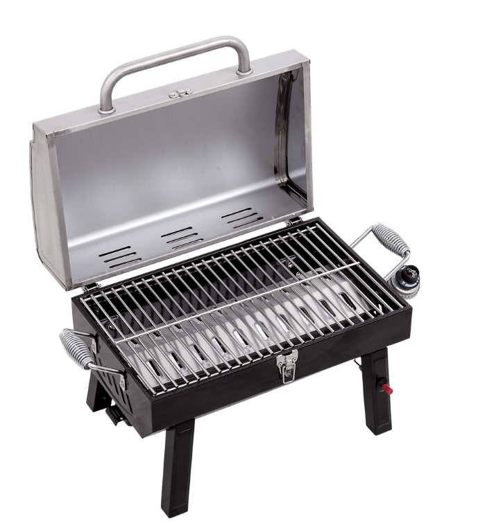 Char-Broil 200 Liquid Propane, (LP), Portable Stainless Steel Gas Grill - image 2 of 8