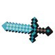 thumbnail image 2 of Espada de diamante segura y suave, espada de espuma de diamante EVA para accesorios de disfraces de fiesta temática de juegos, 2 of 9