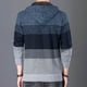 thumbnail image 4 of Suéter de lana para hombre, prendas de punto para otoño e invierno, grueso, cálido, informal Pompotops oipoqjl10303, 4 of 7