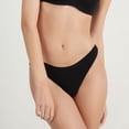 thumbnail image 5 of Swuxness Women's Seamless Stretch Thong Panty Solid Color Fashion Breathable Style Lightweight All Day Low Waisted Panties, 5 of 5