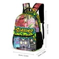 thumbnail image 2 of My Singing Monsters 3 Piece Backpack Set School Bag Combination Travel Daypack Set, 2 of 8