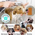 thumbnail image 5 of Almohadilla para lamer para perros grande con succión para la ansiedad, almohadilla para lamer para perros con mantequilla de maní, alimentador lento, almohadilla para lamer, 5 of 5