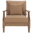 thumbnail image 3 of Safavieh Couture Martinique Coastal Patio Armchair, Natural/Brown, 3 of 11