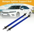 thumbnail image 2 of Unique Bargains 2pcs 150mm/5.91in Adjustable Front Bumper Lip Splitter Strut Support Bars Bule, 2 of 6