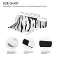 thumbnail image 4 of PAYOHTO Tiger Zebra Stripe Sun Visor Ponytail Tennis Hat for Teen Women Breathable Polyester Sun Golf Cap for Men Outdoor Sports Visors Hats for Summer, 4 of 8