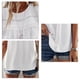 thumbnail image 5 of Blusa de Cuello Redondo de Manga Corta Nikou con Diseño de Crochet y Encaje, 5 of 6