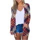 thumbnail image 1 of Cárdigan de Navidad Para Mujer, Tops Con Bolsillos A La Moda, Camiseta de Manga Larga, Abrigo Holgado Con Frente Abierto de Otoño, Blusa Estampada Odeerbi  ODB195789, 1 of 6