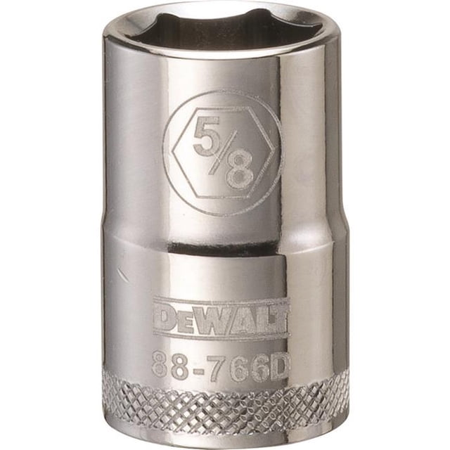 0.62 in. 6 Point Socket - 0.5 in. Drive