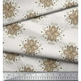 thumbnail image 3 of Soimoi Silk Fabric Flower Artistic Decor Fabric Printed Yard 42 Inch Wide, 3 of 3