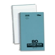 Tops Kraft Notebooks Collg Ruled 9-1/2"x6" 80 Shts Blue 65121