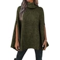 thumbnail image 5 of hirigin Women Sweater, Sleeveless High Neck Knitting Loose Casual Party Street Pullover Tops, S-M-L-XL, 5 of 6