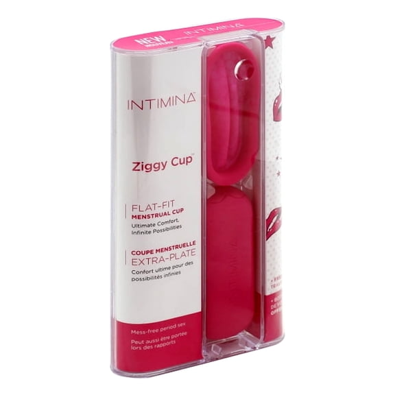 Intimina Ziggy Cup Flat-fit Reusable Menstrual Cup