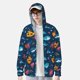 thumbnail image 2 of Balery Ocean Floor Animals Sudadera ligera de manga larga con capucha y protección solar UPF 50+ para hombre y mujer, ideal para pesca y running-Large, 2 of 7