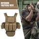 thumbnail image 1 of Chalecos de caza Airsoft táctico de liberación rápida para caza/entrenamiento (color barro), 1 of 9