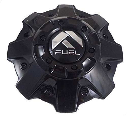 Fuel 1002-53B M-968 wheel center cap Flat Black NEW 8 lug  w/bolts
