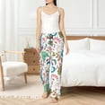 thumbnail image 5 of Pajama Pants Women, Fairy flower A Lounge PJ Yoga Pants With Drawstring, Womens Sleepwear Pajama Bottom, 5 of 5