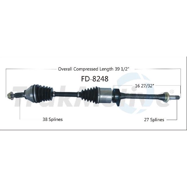 OE Replacement for 20132017 Ford Taurus Front Right CV Axle Shaft