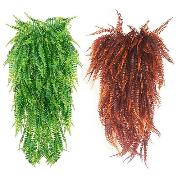Limei 1Pcs Wall Hanging Simulation Plants Vivid DIY Artificial Plant Fern Fake Vines Home Decor