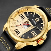 SMAEL Wacth For Men Quartz Movement Geometric design Dial WIth 30M Waterproof Male Clock Leather Bracelet 9168 relogio masculino