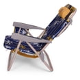 thumbnail image 2 of Banana Boat Backpack Beach Chair - Lightweight Aluminum Folding Chair for Adults 5-Position with Lay Flat Adjustable Recline, Headrest Pillow, Insulated Back Pocket & Cup Holder, 2 of 6