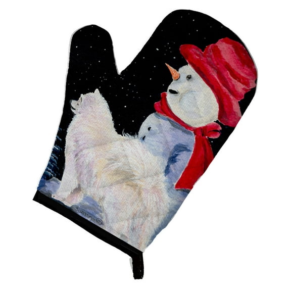 Caroline's Treasures Samoyed Oven Mitt